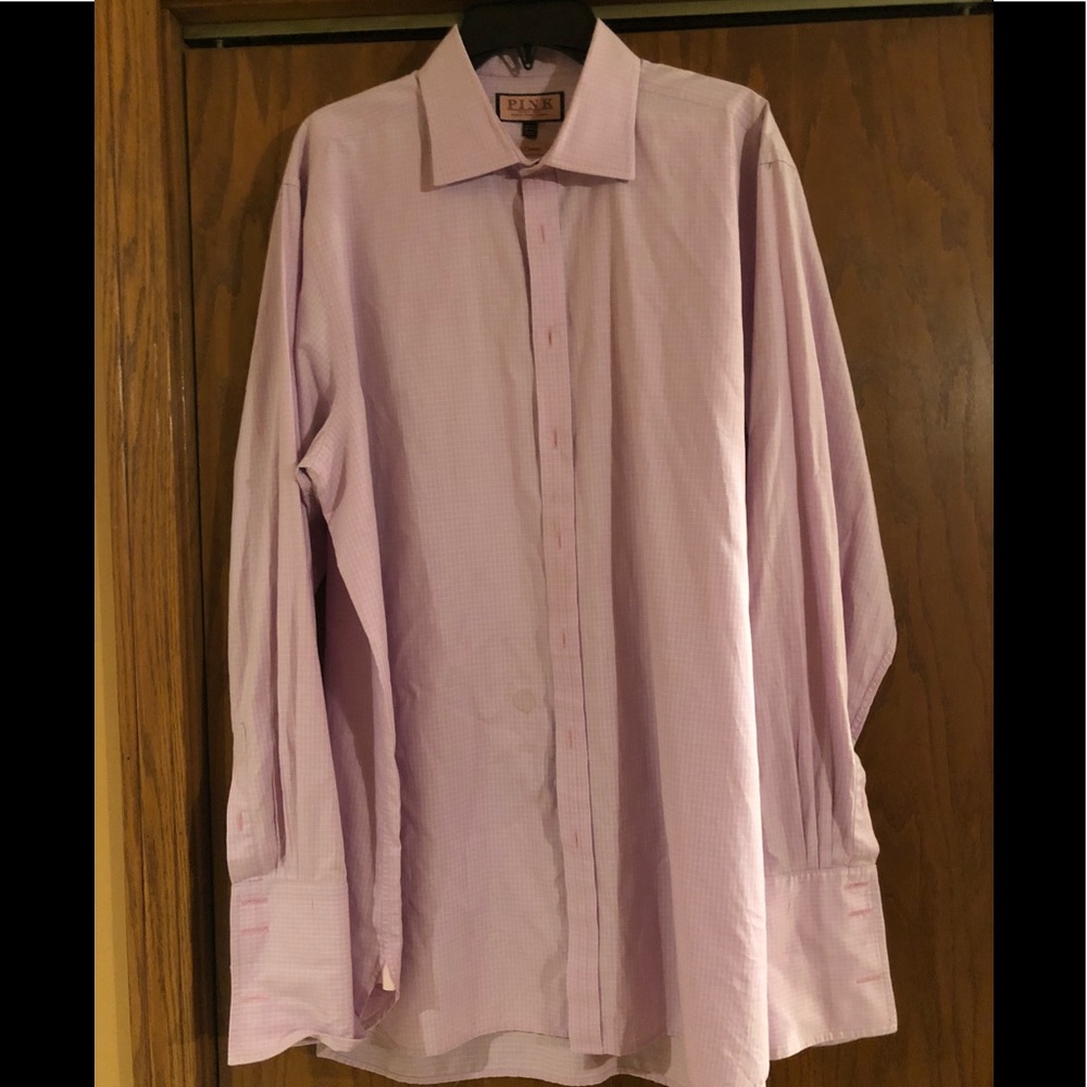 Thomas Pink Dress Shirt